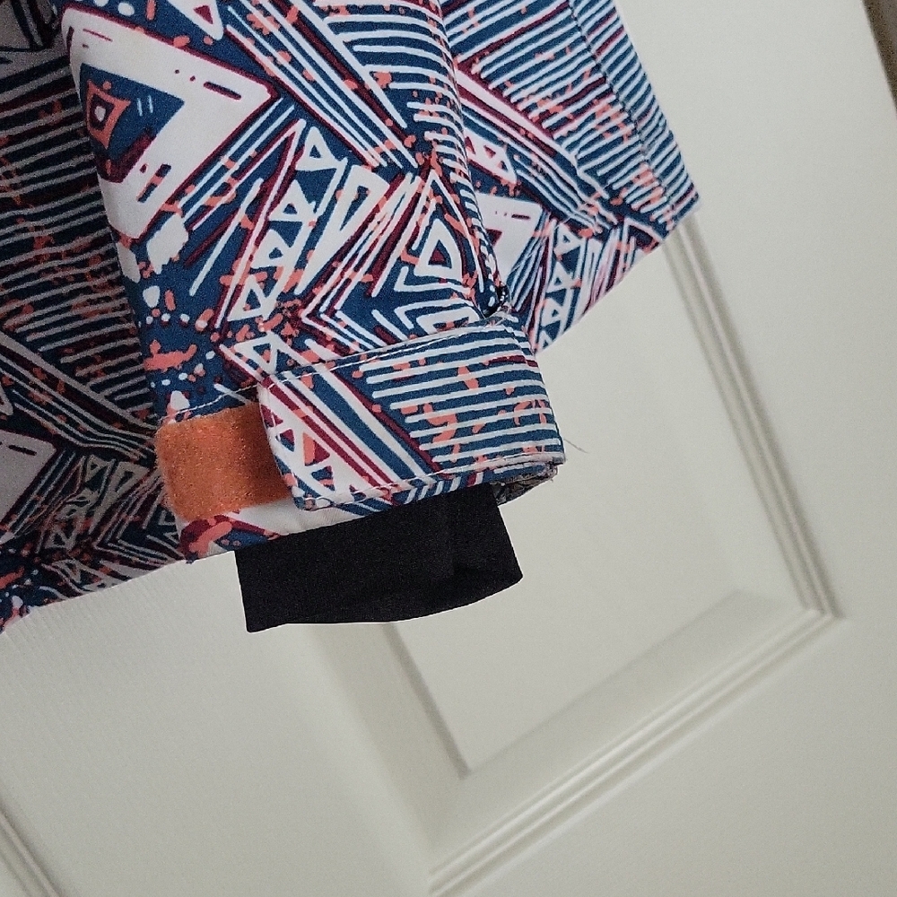 Roxy Multicolor Patterned Ski Jacket - image 6